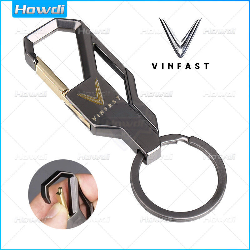 Creative Motor Car Logo keychain Alloy Metal Keyring for VinFast