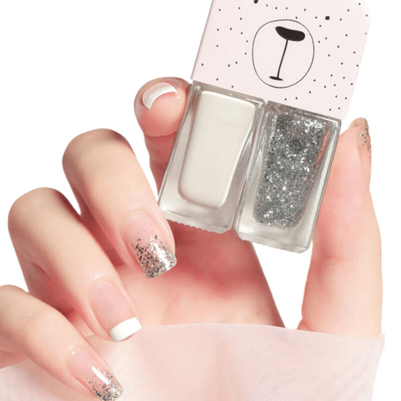 Sơn Móng Tay Mờ 6Ml X 2 Bộ Sơn Móng Tay Mờ Nhựa Resin Khô Nhanh Chống Nước Để Làm Đẹp giá rẻ