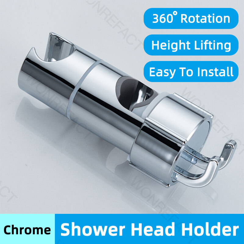 Shower Stand Rail Sliding Bathroom Shower Room Adjustable Shower Head 