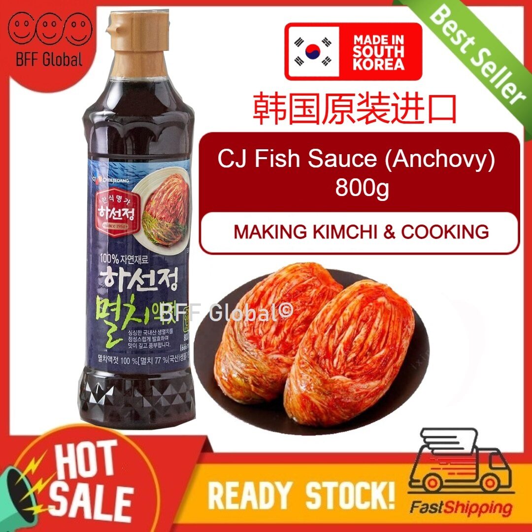 CJ Fish Sauce (Anchovy) 800g (for Making Kimchi & Cooking) Authentic