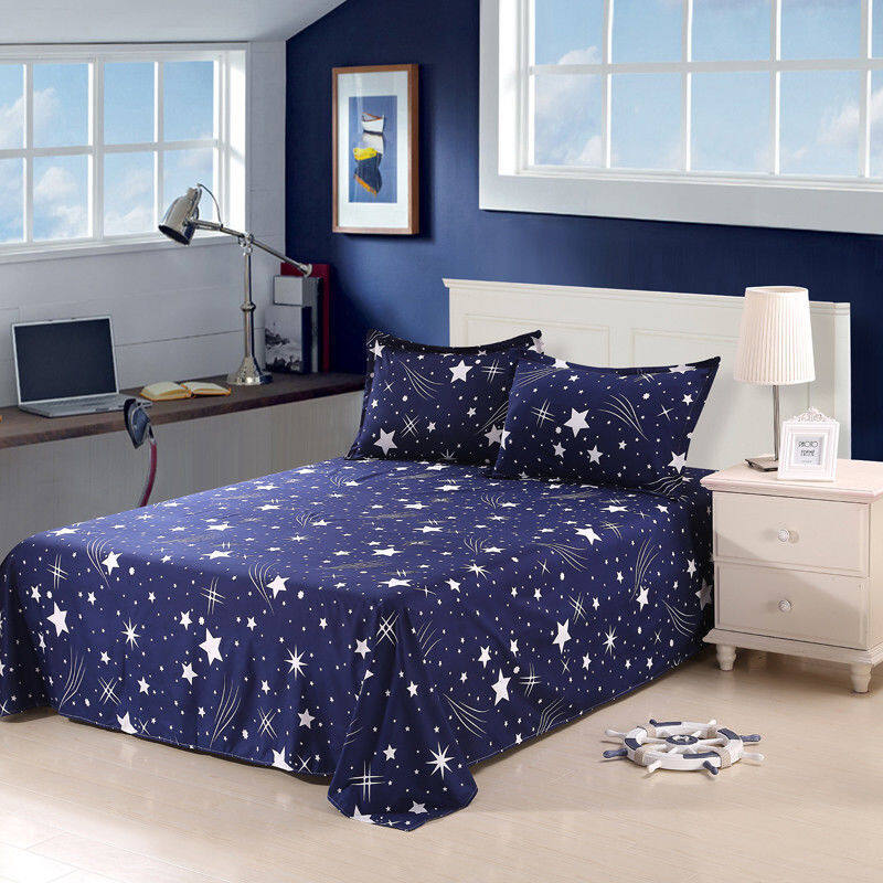 One Piece Bed Sheet Cartoon Fruit Sheet Double Student Dormitory Bedding Sheet In Summer