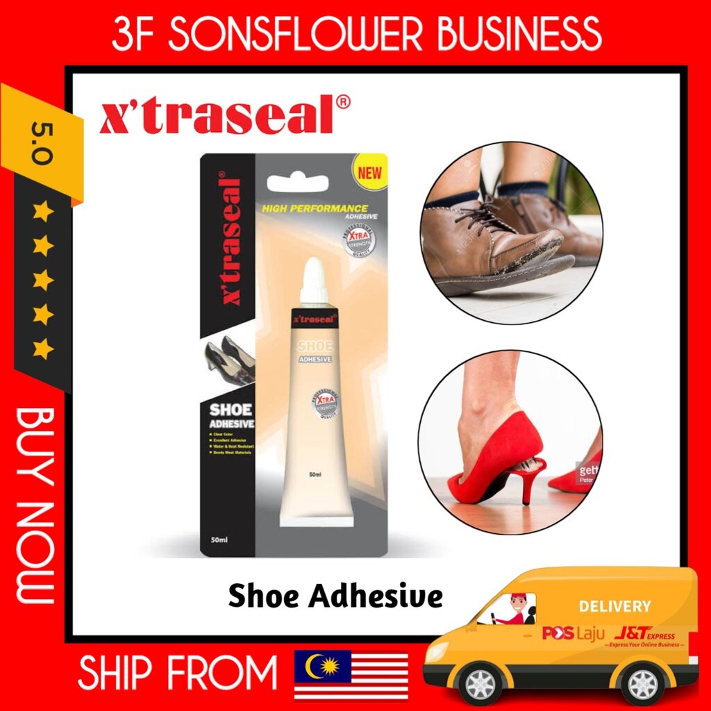 XTRASEAL Shoe Adhesive/ Repair Shoe Broken/ Glue Shoe/ Gam Kasut Lazada