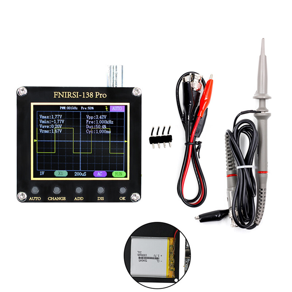Foriot FNIRSI-138 PRO Handheld Digital Oscilloscope without battery
