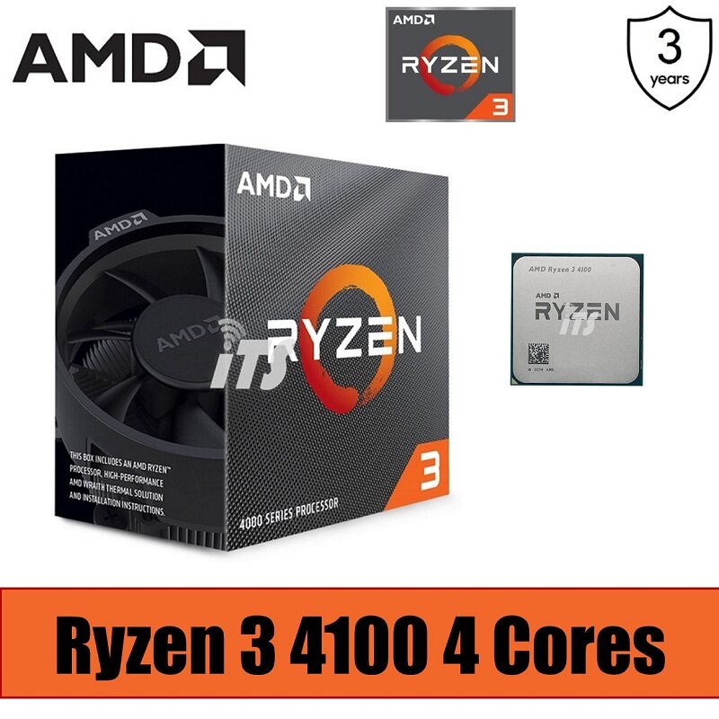 AMD Ryzen 4100 AM4 Processor Lazada