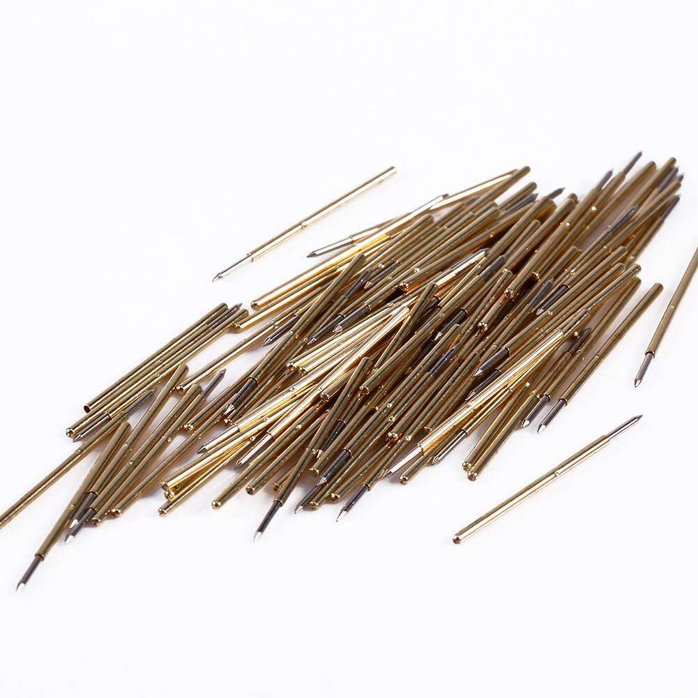 100x P50-J1/P50-B1/P75-B1/P75-E2/P100-E2 Spring Test Probe Round Pogo Pin Tools