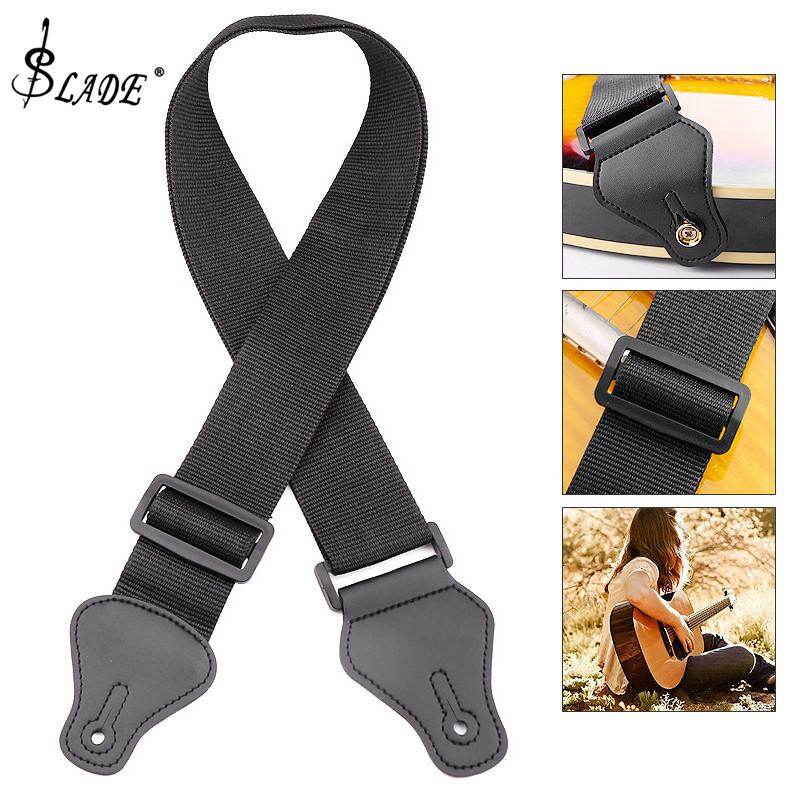 SLADE Adjustable Pure Colour Guitar Strap for Acoustic Electric Bass Guitar