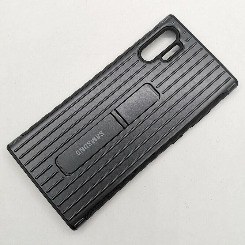 Samsung Galaxy Note 10 Plus Phone Stand Case Armor Shockproof Bracket Protective Cover Shell For Galaxy Note10 Plus Note10+