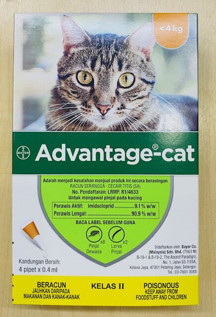 bayer advantage for cats