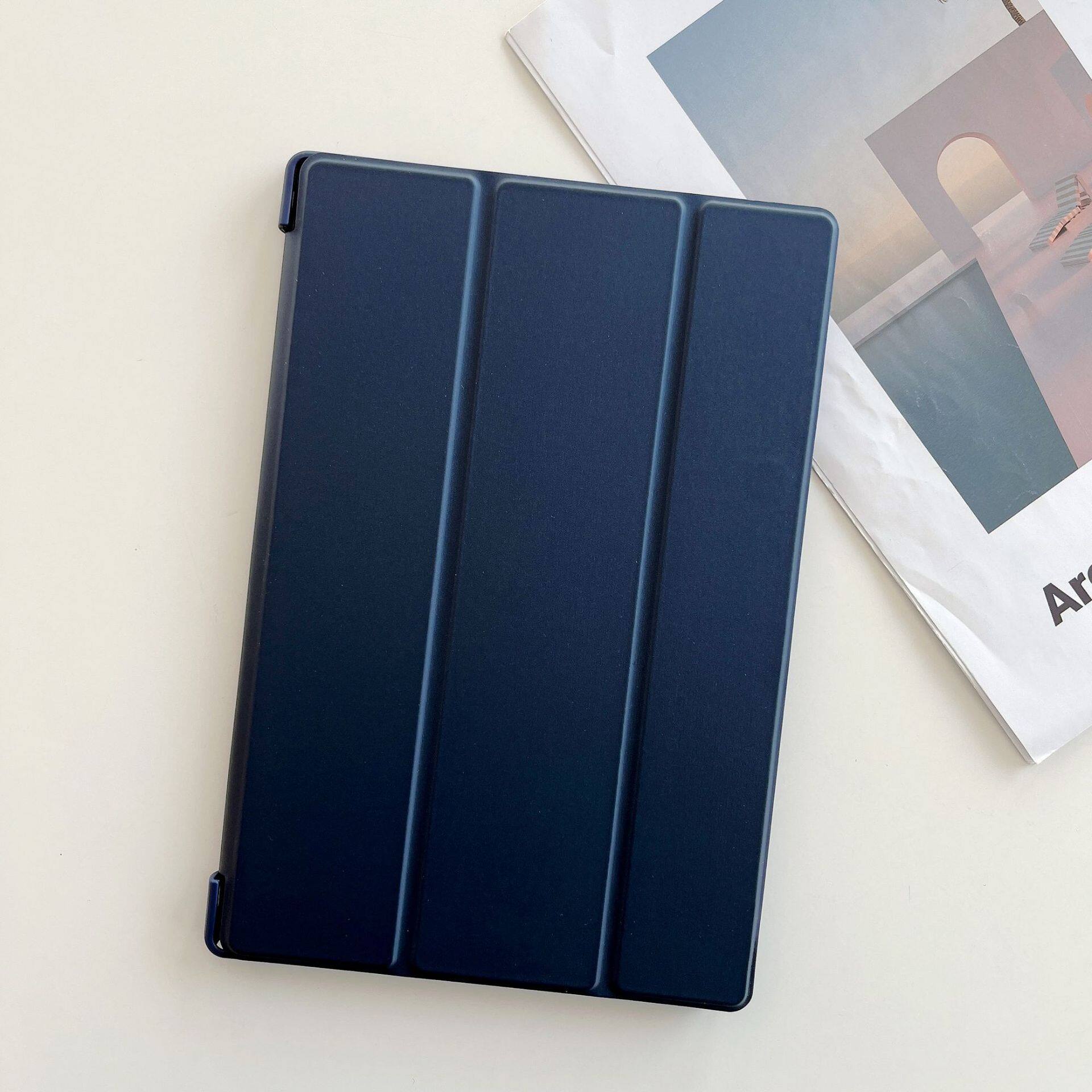 Skin pu folding stand case for huawei mediapad t5 10.1'' ags2-w09 ags2-w19 ags2-l09 tablet cases leather smart soft silicone flip cover for media pad t5 10.1 inch