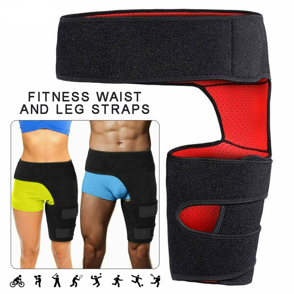 Hip Support Belt Groin Support Sciatica Pain Relief Thigh Strap