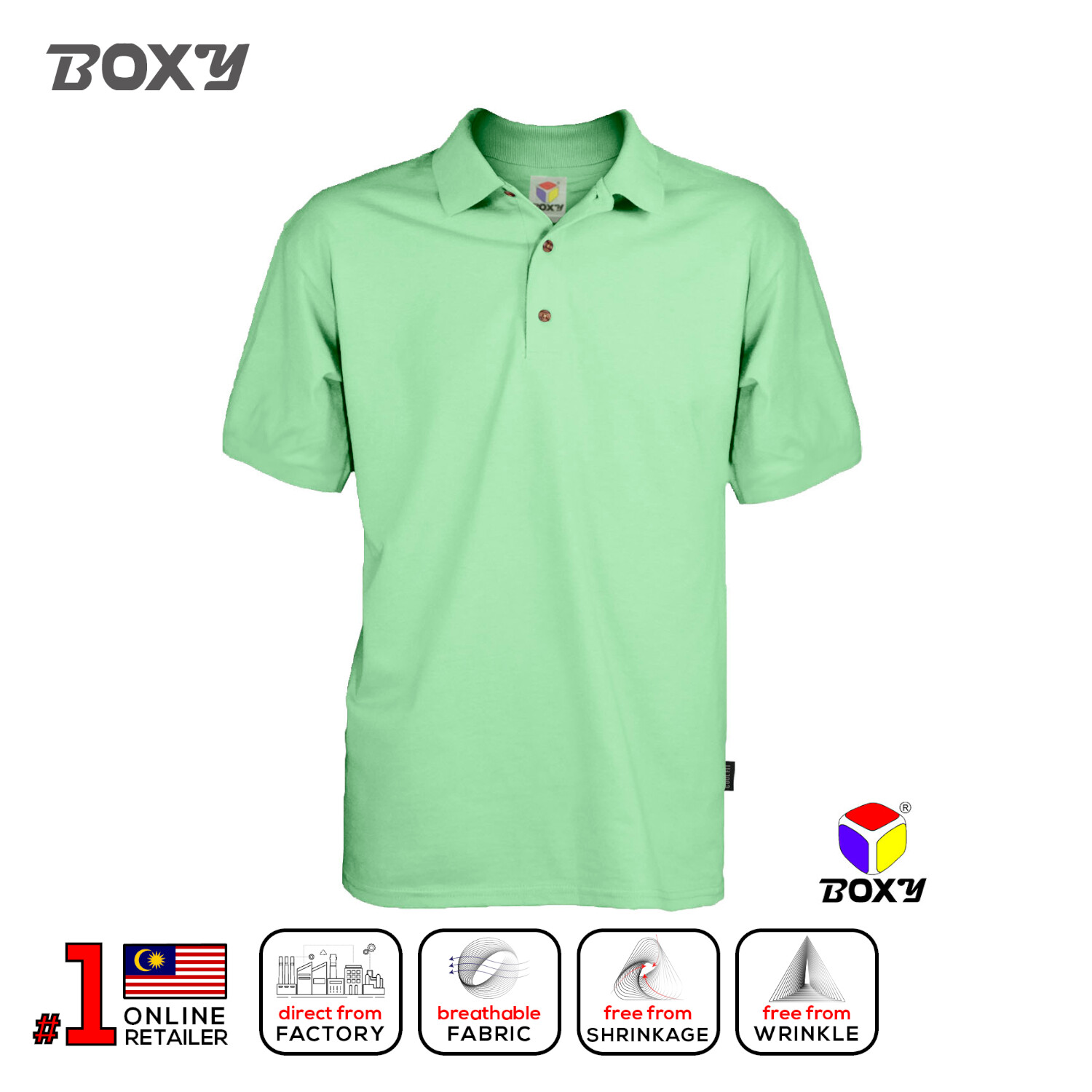 baju t shirt lelaki berkolar online