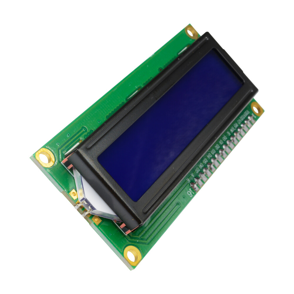 SeasBoat Màn Hình LCD Ký Tự 1602 16X2 Màu Vàng/Xanh Dương Mô-đun Giao Diện Nối Tiếp IIC/I2C/TWI/SP