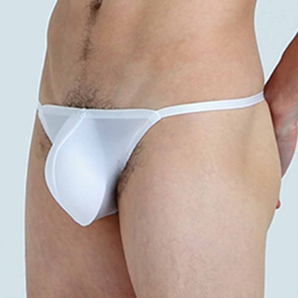 Momlove Men's Jockstrap Underwear Underpants Drawing Bikini String