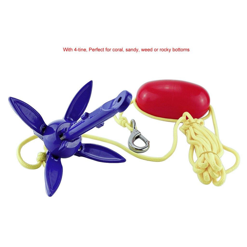 Baoblaze Aluminum Boat Anchor for Sailboats