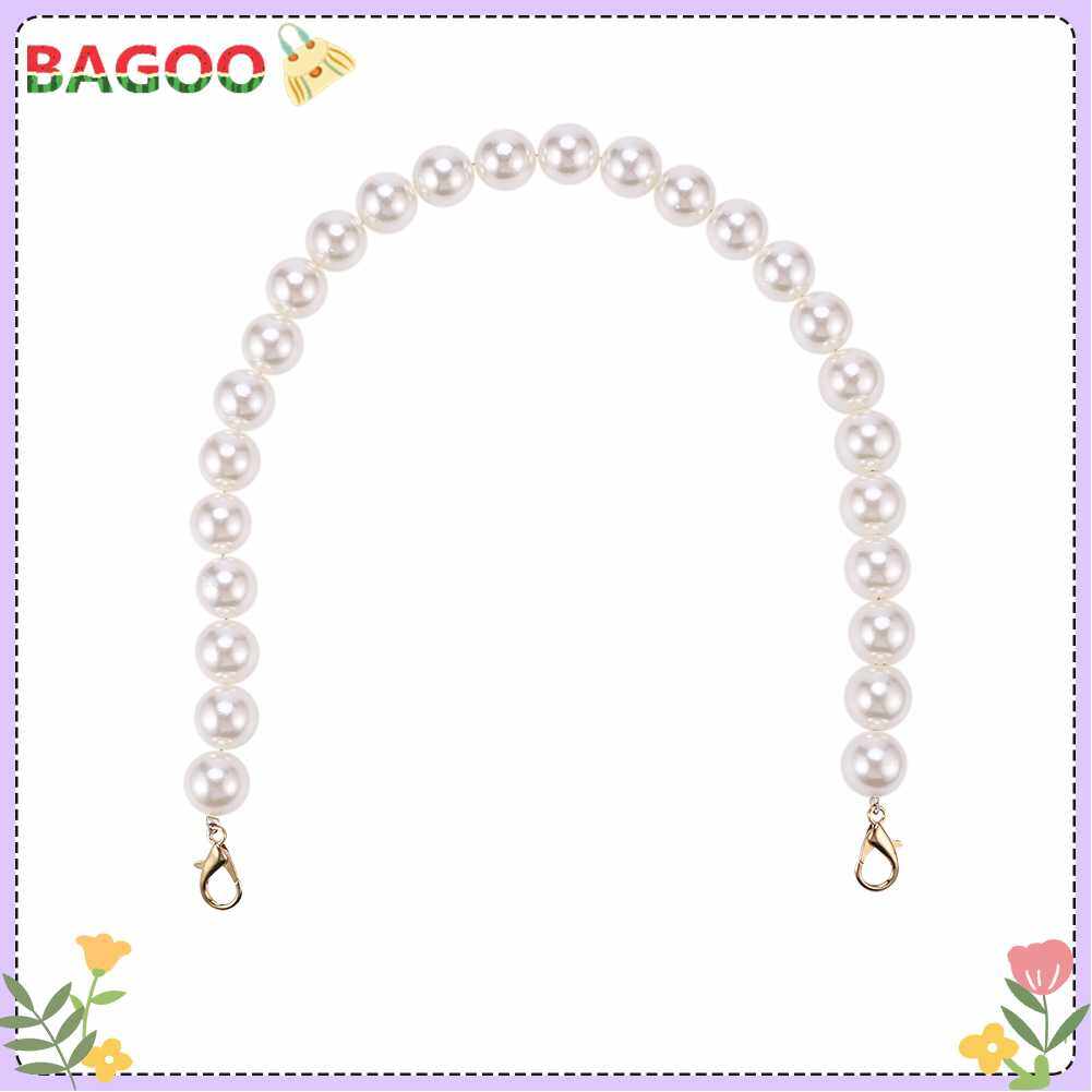 { Fast delivery }Pearl Strap for Bag DIY Purse Handle Shoulder Handbag Replacement Chains