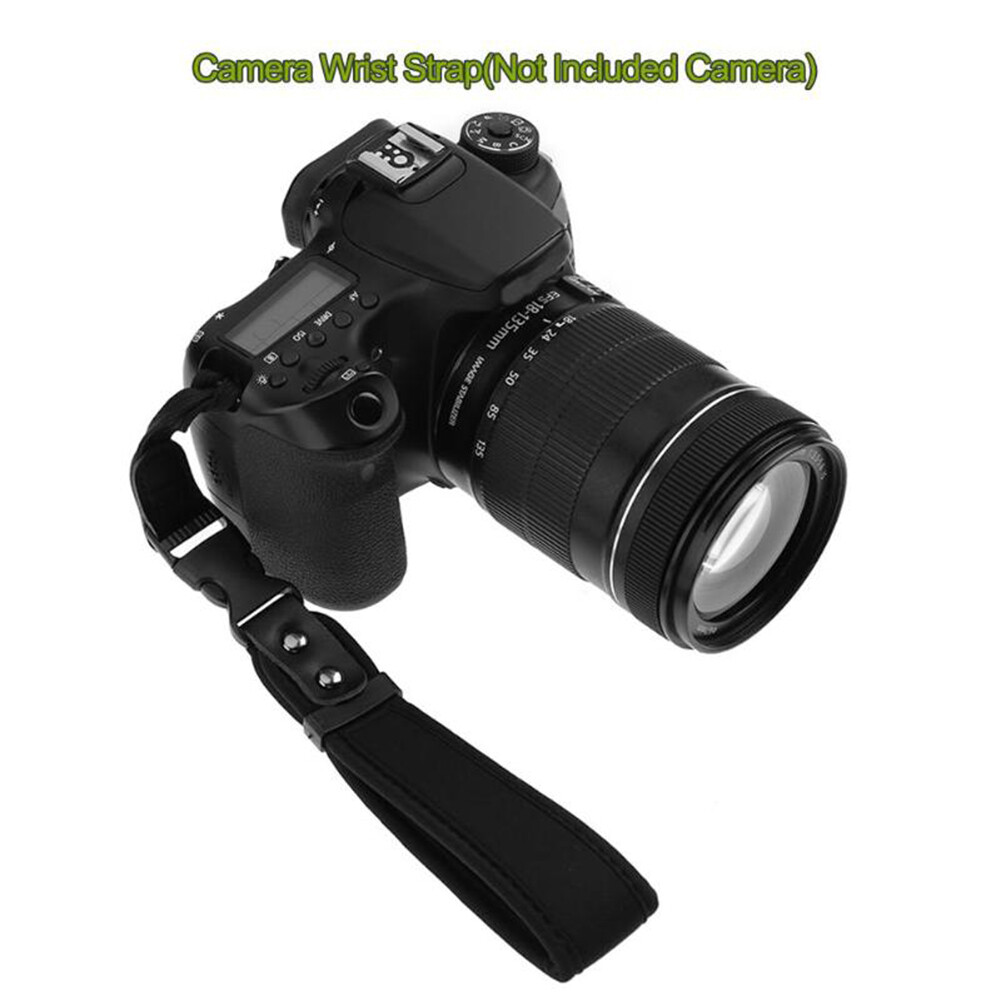 Soft Camera Hand Wrist Grip Strap Quick-Release Camera Wrist Belt Comfortable Lightweight for Canon/Nikon/Sony Fujifilm DSLR