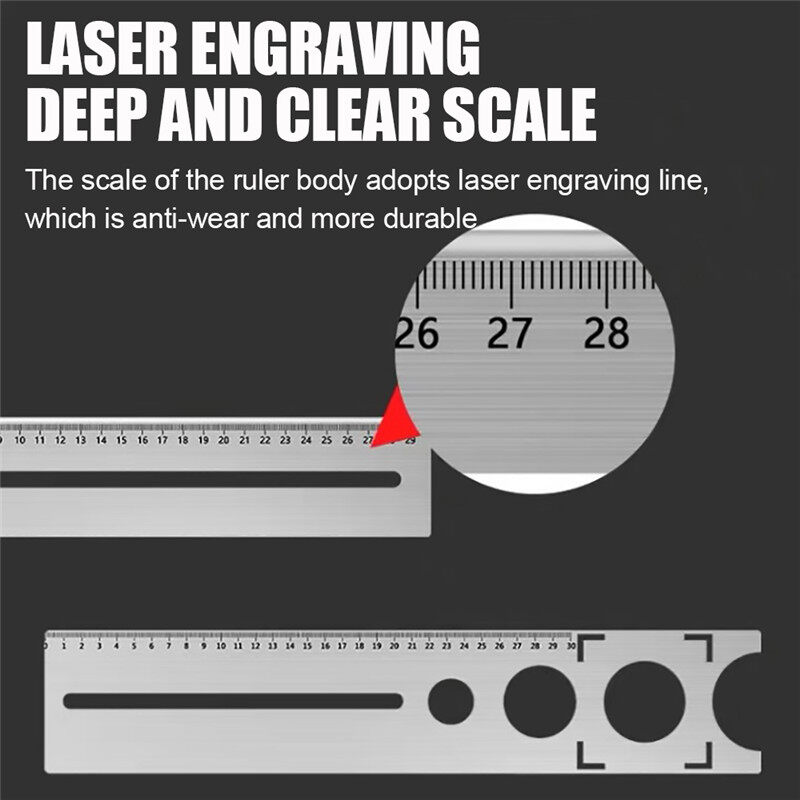 Multi-Functional 360 Degree Adjustable Universal Tile Marble Glass Ceramic Floor Drilling Hole Tools Hole Opener Locator Position Ruler Puncher