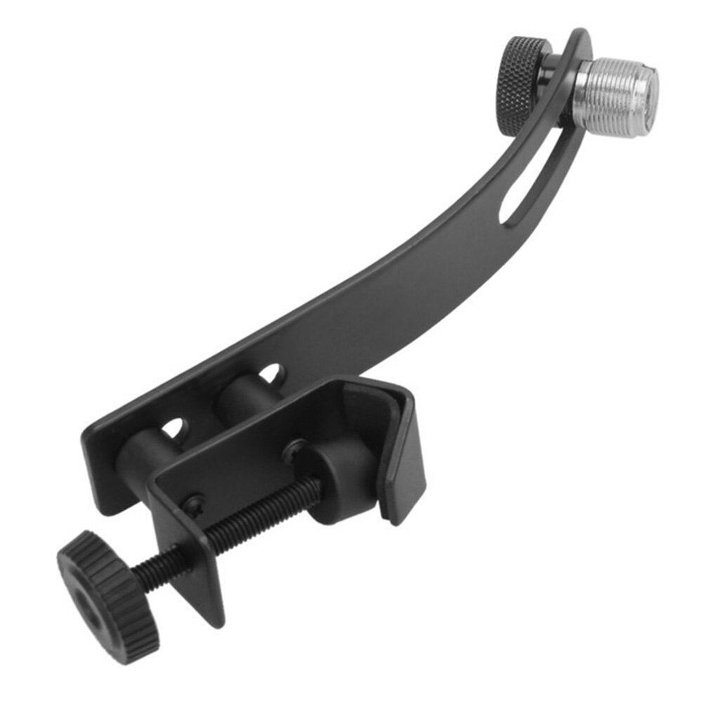 Adjustable Microphone Clip Holder Set Show Studio Shockproof Drum Rim Mic Clamp Bracket