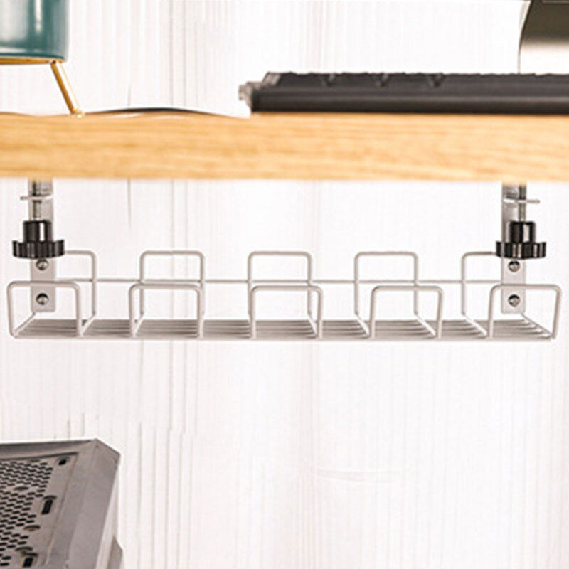 HOMEMAXS Giá Đựng Dây Dưới Bàn Sắp Xếp Cáp Dưới Bàn Khay Đựng Dây Cáp