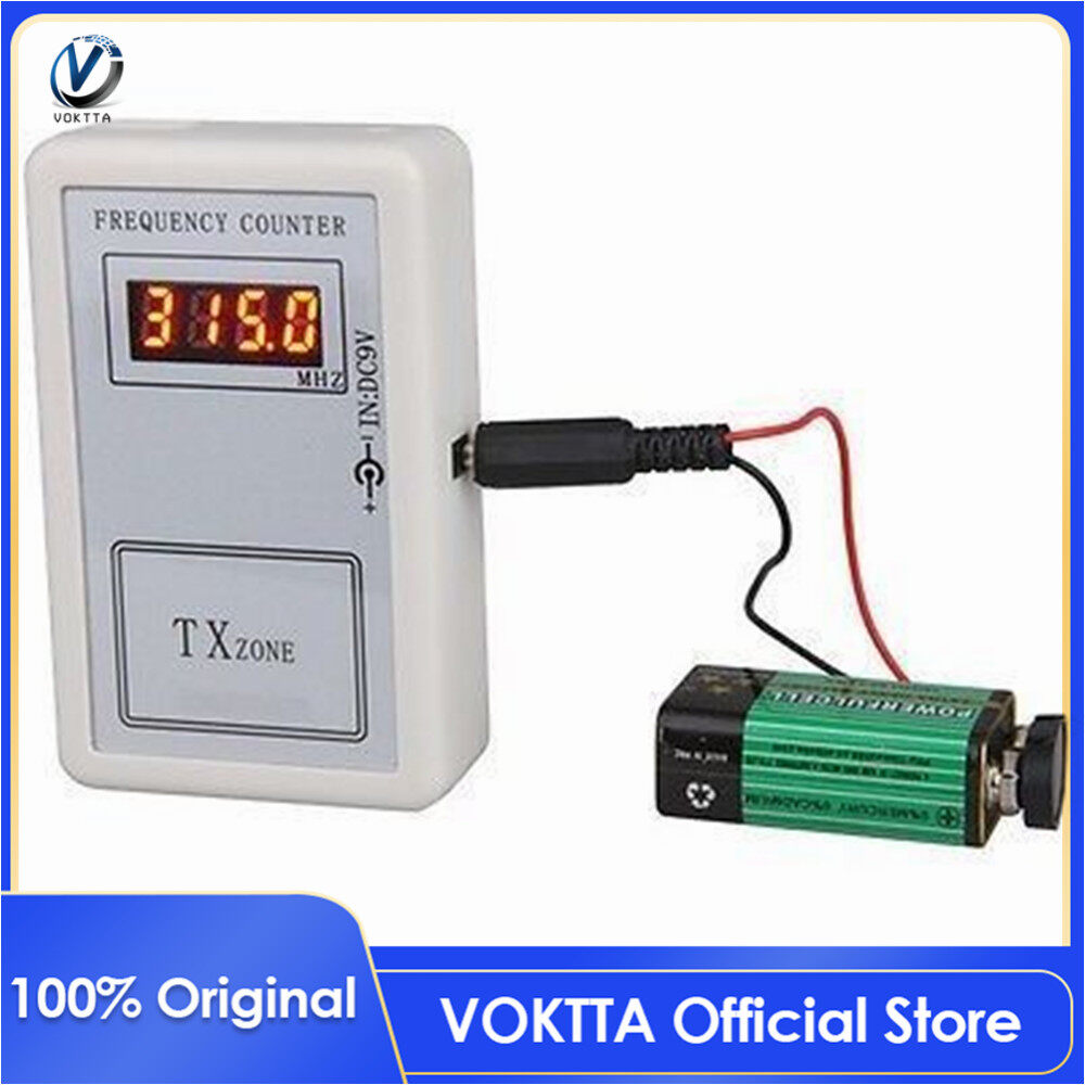 Original VOKTTA Portable 250450MHZ Frequency Counter Digital LED