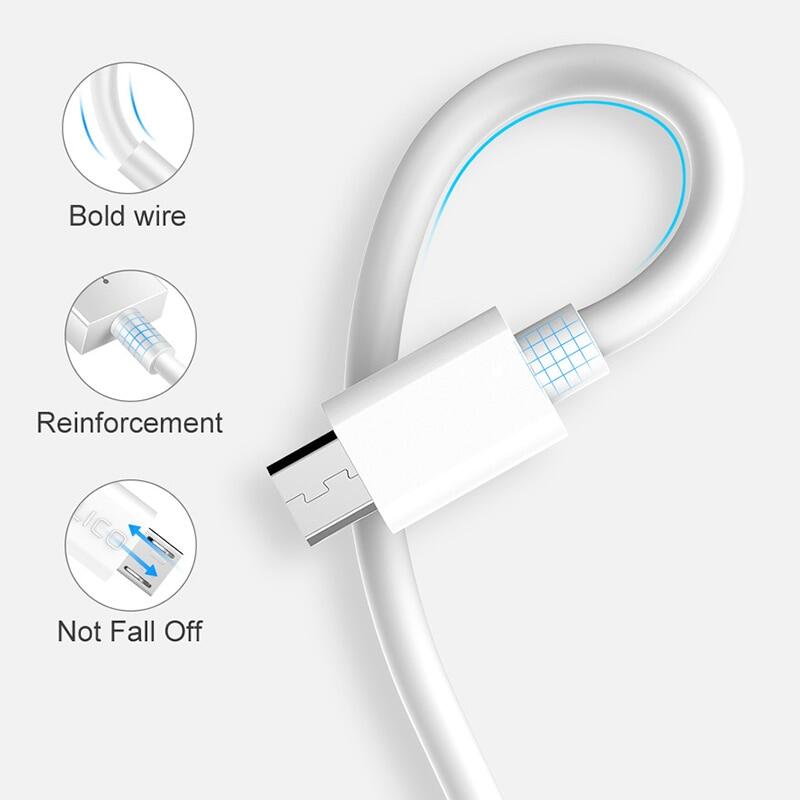 Cable 1m 2m 3m 5m Micro Usb Charging Data Cable Adapter For Samsung Phone White For Lg Xiaomi