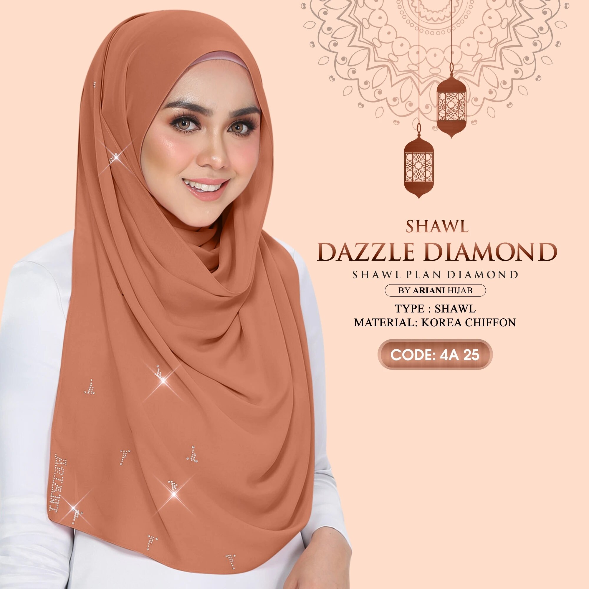tutorial instant shawl ariani