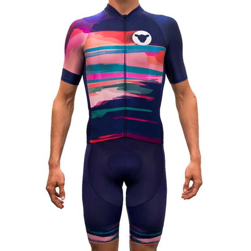 Black Sheep Cycling Jersey Set Breathable Bicycle Kit Cycling Clothing Mountain Bike Wear Clothes Polyester Bib Shorts With Pad Lazada Singapore