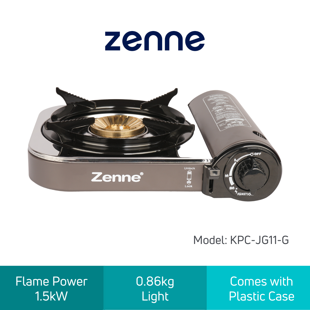 ZENNE PORTABLE GAS STOVE MODELKPCJC11G Lazada