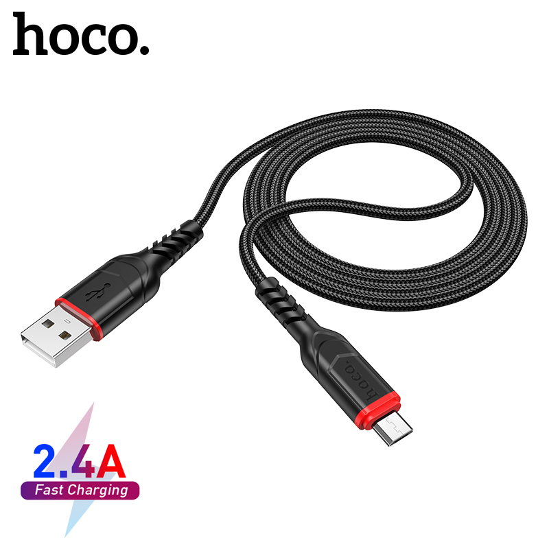 HOCO Chính Hãng X59 Micro USB Sang Type-C, Cho Lightning, Cáp Sạc Micro USB Cho Điện Thoại Di Động Sạc Nhanh 3A 12 Samsung Huawei Xiaomi USB C
