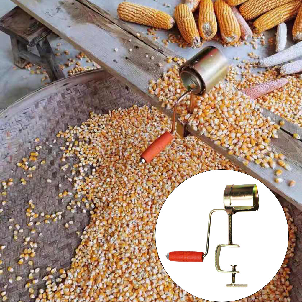 Gazechimp Hand Crank Corn Thresher Corn Peeler Planer Kitchen Sheller Gadgets