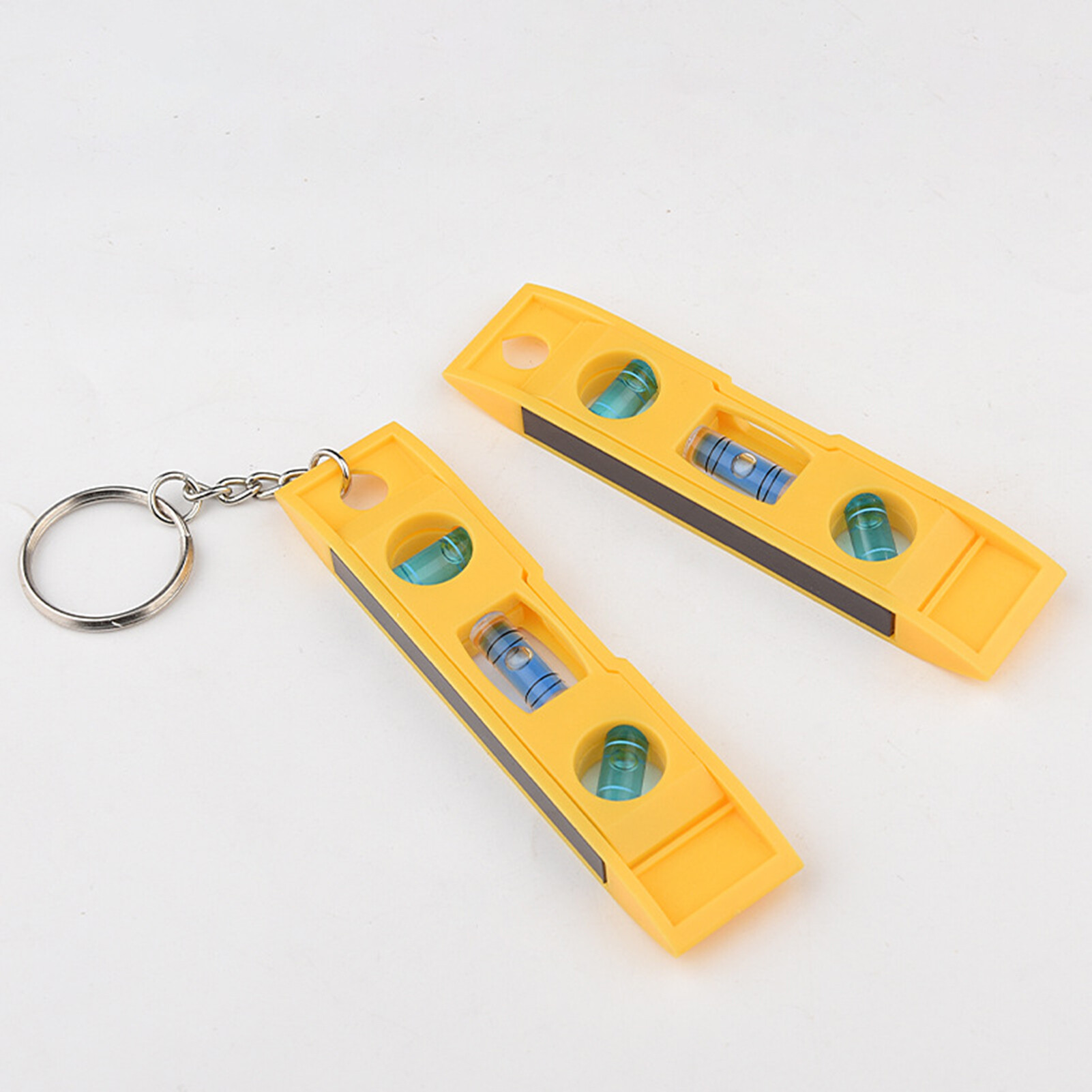 Practical Level Ruler High Accuracy Plastic Magnetic Portable Measuring Level Ruler for Home