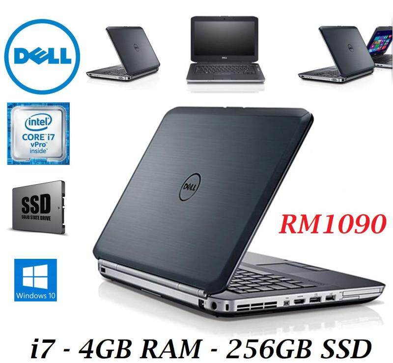 Refurbished Dell Latitude E5430 Superduty Core I7 4gb Ram 256gb Ssd 1 Year Warranty Malaysia