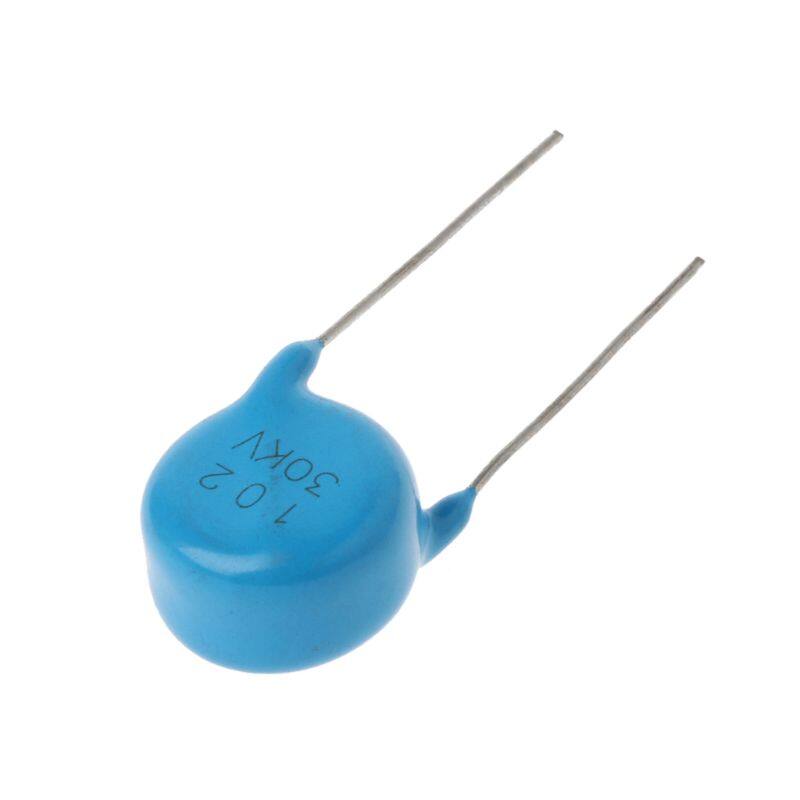 Tụ Gốm Điện Áp Cao 30KV 1000PF 102 Tụ Chip Gốm Nhiều Lớp Nguyên Khối Linh Kiện Điện Tử Tự Làm