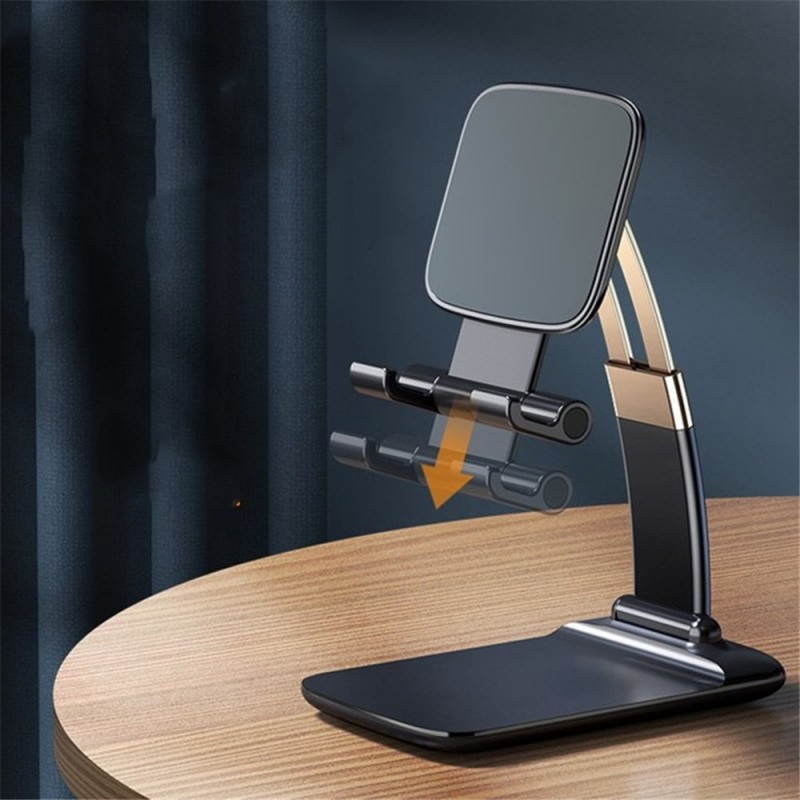 CMAOS Giá Đỡ Điện Thoại Để Bàn Gấp Gọn Cho iPhone 12 iPad Xiaomi Giá Đỡ Điện Thoại Thông Minh Để Bàn Bằng Kim Loại Trọng Lực Điều Chỉnh Được