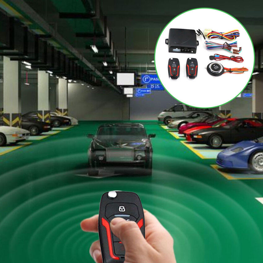 Universal Car Remote Start Stop Kit Control Open Alarm Engine Trunk Keyless Car Gnition