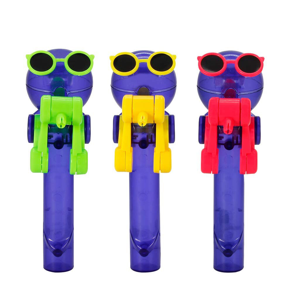 Đồ Chơi Robot Đựng Kẹo Mút Chống Bụi Sáng Tạo Microgood Quà Tặng Giảm Căng Thẳng Cho Trẻ Em
