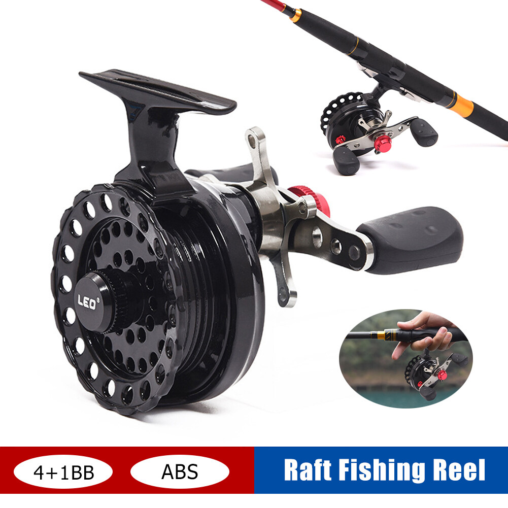 Cheap Ice Fishing Rod Combo 2 Tips with 6+1BB Raft Fishing Reel