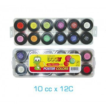 Bộ màu nước hàn quốc dooly 10ml -12 màu