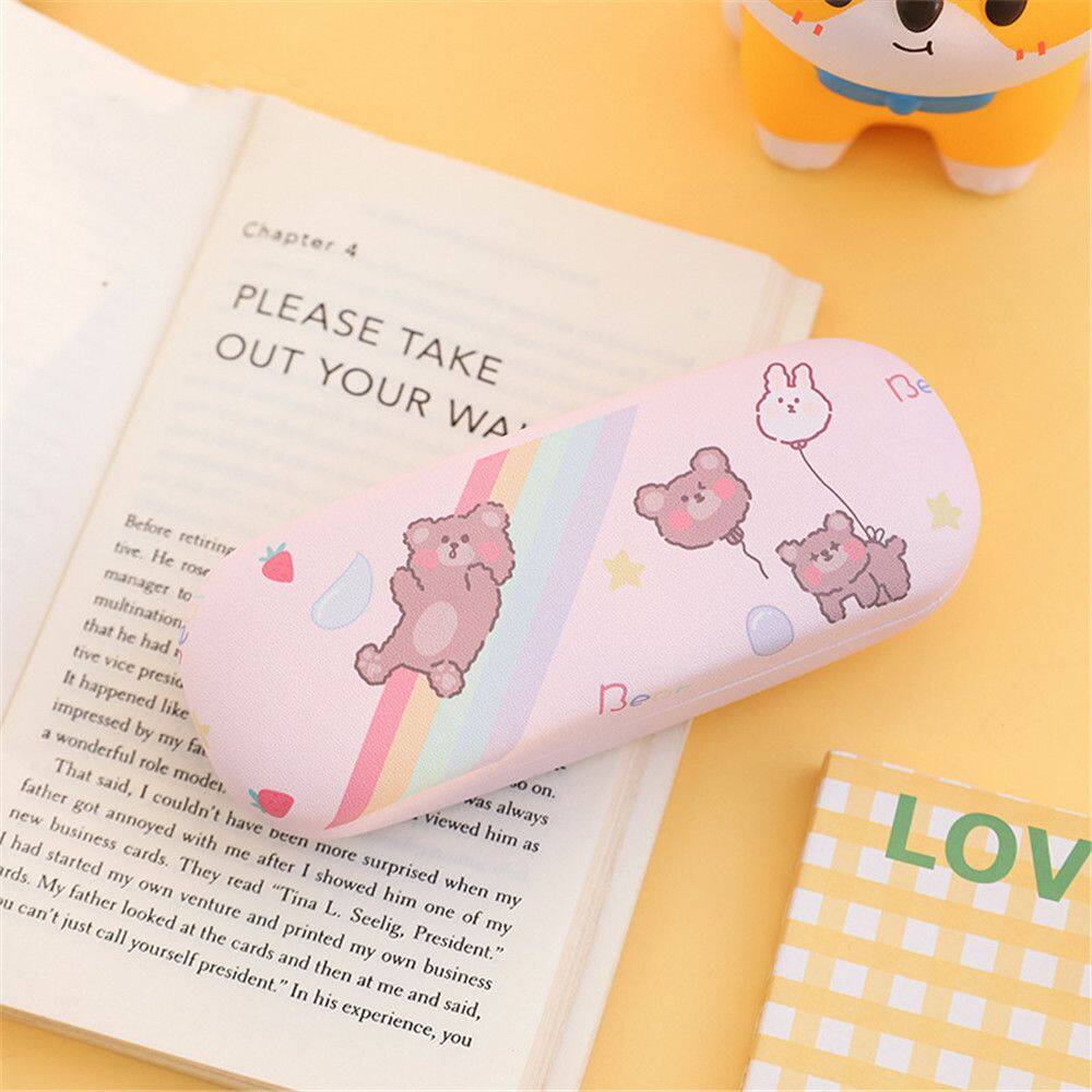 1 x Eyeglass Case Cute Hard Case Eyeglass Case Protective Case for Glasses and Sunglasses Eyeglasses Glass Eyewear