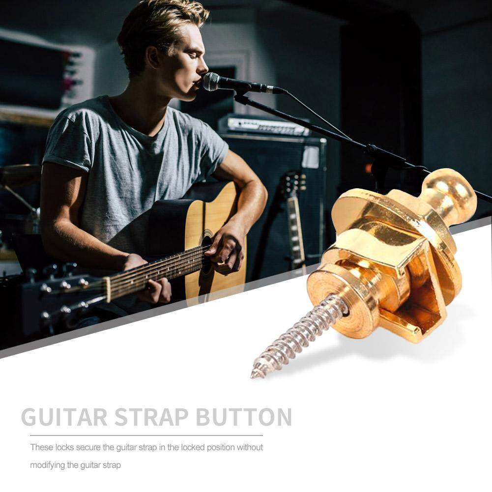 Nhạc Cụ Phụ Kiện Khóa Chống Trượt Khóa Móng Tay Dây Đeo Guitar Nút Khóa