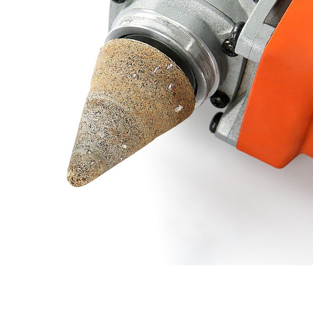 Toolstar Chamfering Diamond Head M10 Conical Diamond Grinding Head 50-200 Grit Stone Chamfering Grinding Polishing Grinding Head for Stones Chamfering, Grinding and Finishing