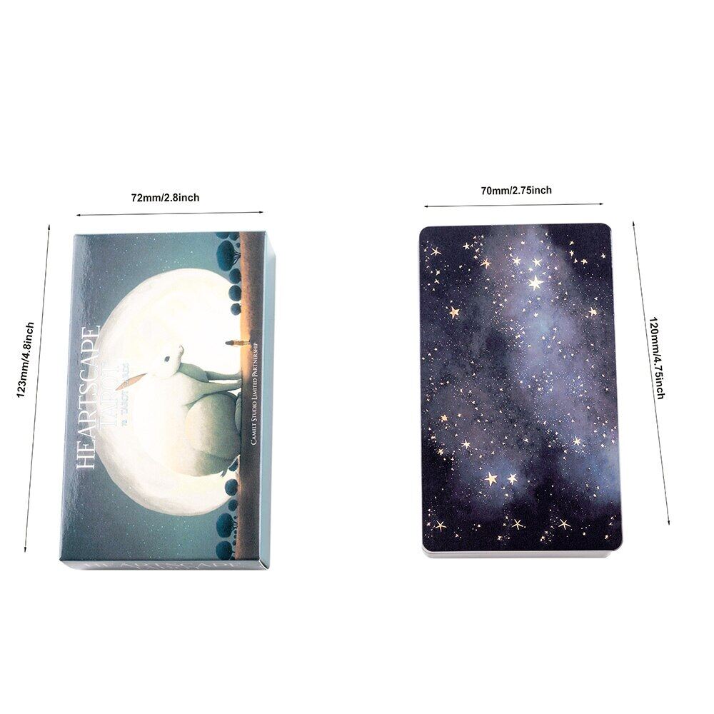 “》？：》？：”： 12*7Cm Heartscape Tarot By Camelt Studio Limited Partnership Limited Edition