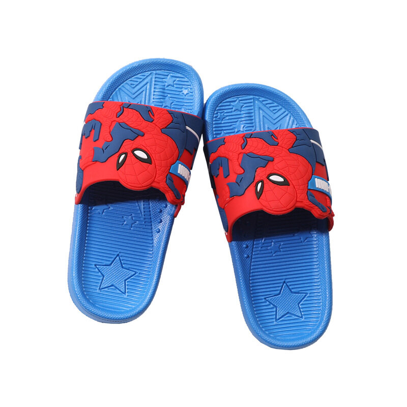 [Ready Stock] 2021 Summer Children's Slippers Boy Non-slip Beach Shoes Cartoon Indoor Parent-child Outdoor Slippers Big Children's Slippers