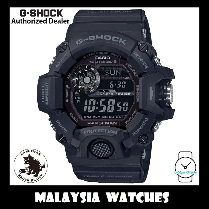 g shock rangeman black