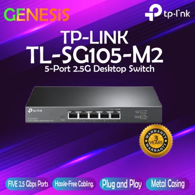 TP-LINK TL-SG105-M2 5-Port 2.5G Desktop Switch