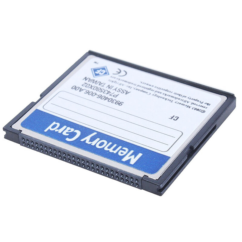 Professional 8GB Compact Flash Memory Card(White&Blue)