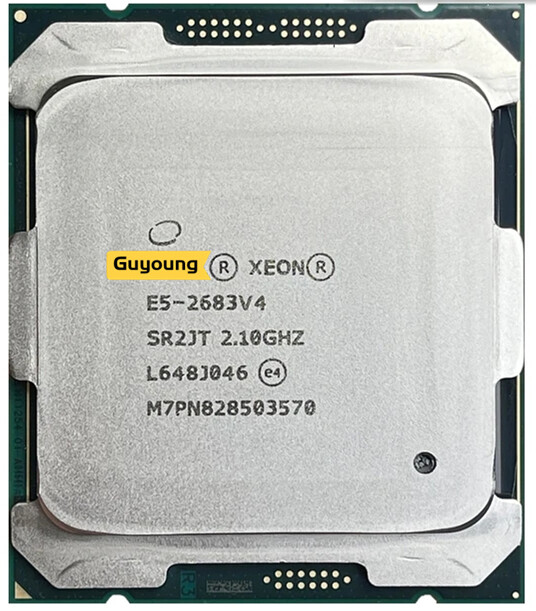 Xeon e5-2683 v4 e5 2683 v4 e5 2683v4 2.1 ghz used sixteen cores 40m 120w 14nm lga 2011-3