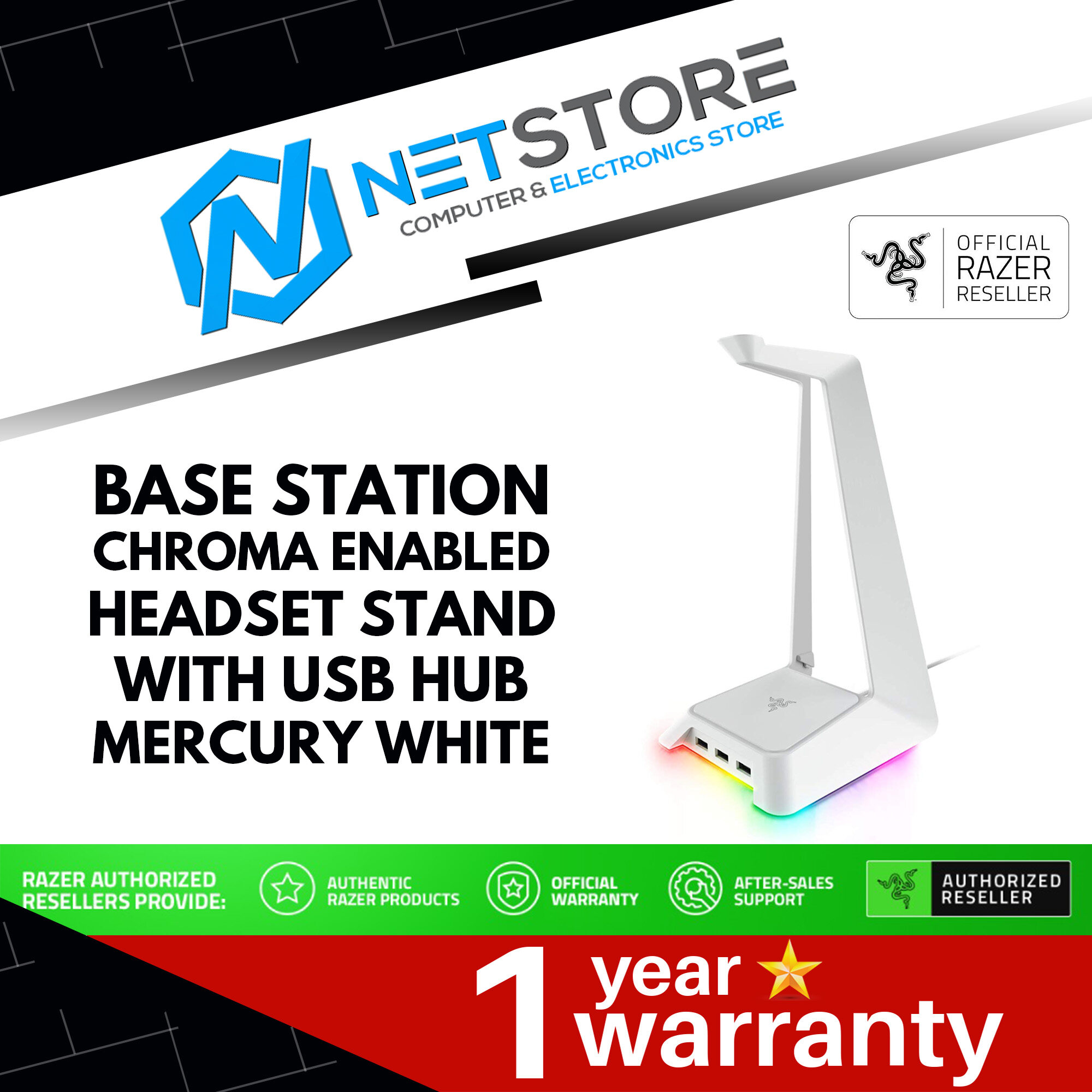 razer mercury headset stand