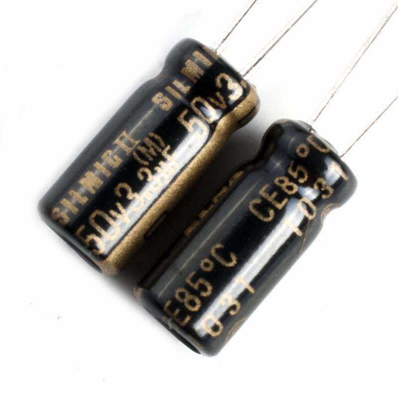 2pcs,elna gold 50v 3.3uf silmic ii for audio capacitors 85°c 5x11mm