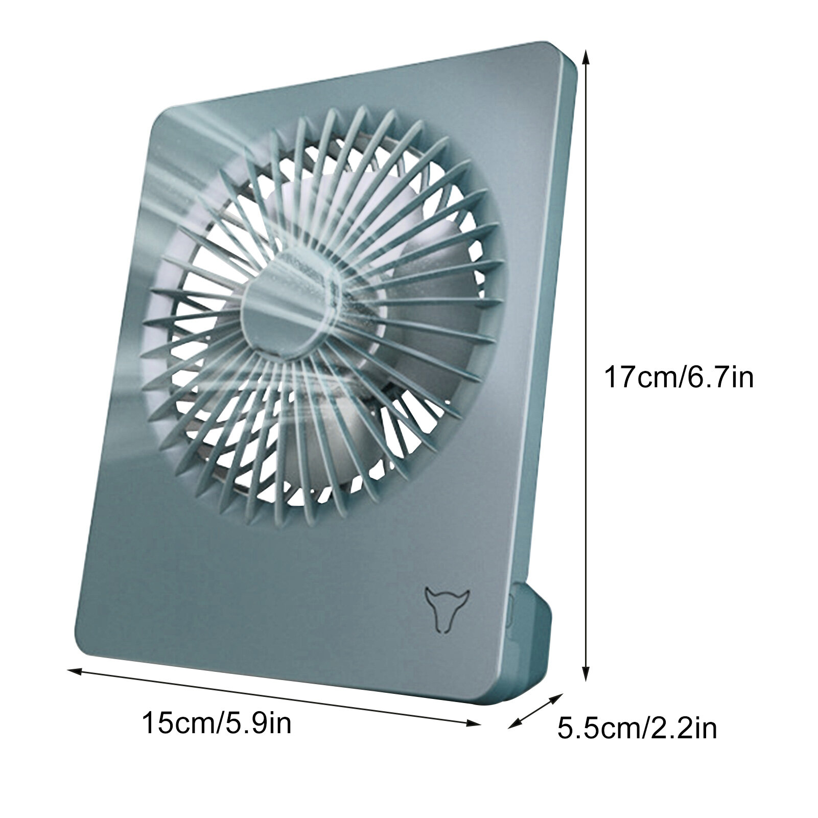 [Fancytoy] Mini Office Desktop Fan USB Rechargeable Summer Convenient Silent Desktop Fan